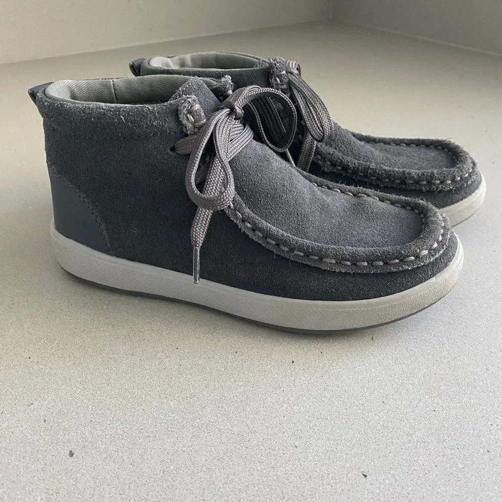 Stride Rite Boy's Size 12  Kids Brennon Gray Sneaker Boot Fall